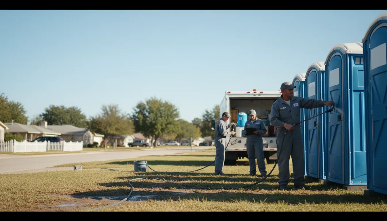 Long-Term Portable Toilet Rental in Moselle, MS near me